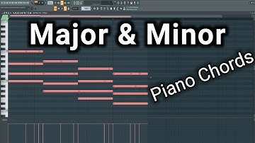 Major and minor chords piano | FL Studio Tutorial | Mack Beats Studio