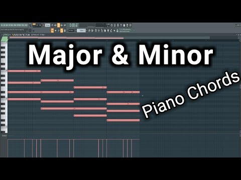 Major and minor chords piano | FL Studio Tutorial | Mack Beats Studio