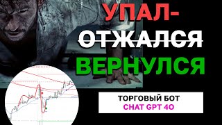 🤖Робот (Chat GPT) Написал мне РОБОТА для торговли на бирже #обучениетрейдингу #торговыероботы