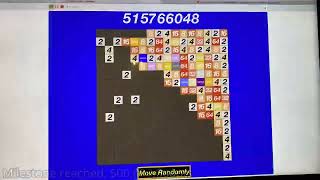 2048 16x16: timelapse to 1,000,000,000pts
