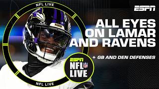 Outlook for Lamar and the Ravens offense + Broncos and Packers defense 👀 | NFL Live Is Lamar Jackson Smart