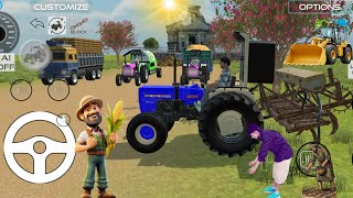 Farming Tractor🌾|Wheat loading By Truck🚒|Swaraj 855with Seeder#androidgameplay #temple#tractor#truck screenshot 3