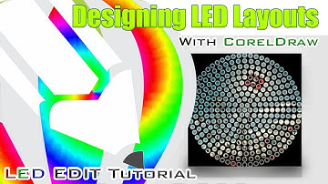LEDEdit Tutorial Creating LED layout with CorelDraw