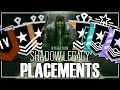 Shadow Legacy Placements - Rainbow Six Siege