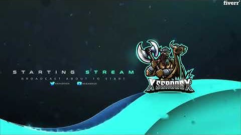 I will design twitch or mixer overlay animated for your stream