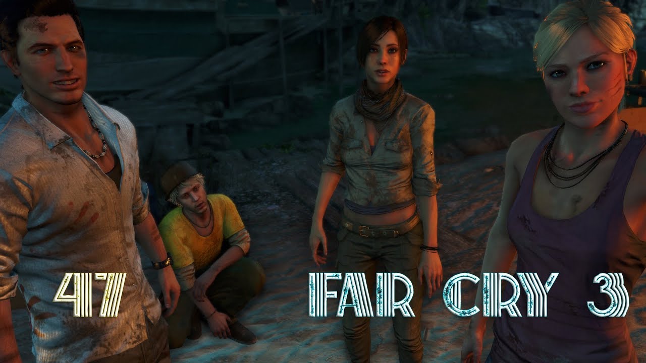 джунгли каменные Far Cry 3 слепое женское прохождение ч.47: В покер до рыдания