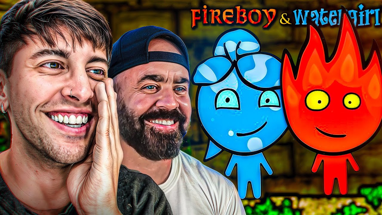 FUEGO Y AGUA CON MI NOVIO 😎