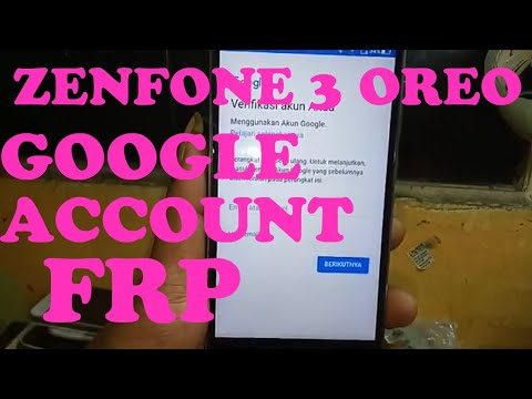 Google account asus z012d android 8.0.0 oreo