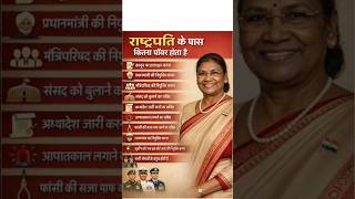 राष्ट्रपति के पास कितना पॉवर होता हैं | gk question | general knowledge | #short