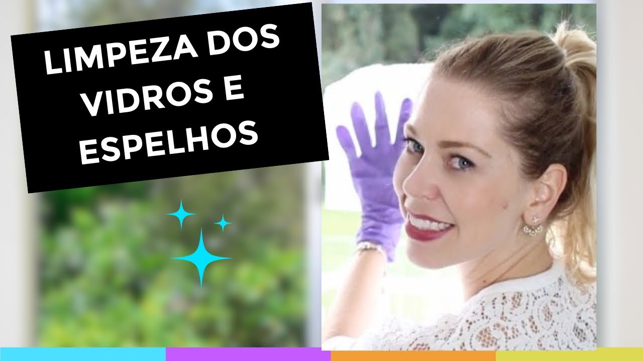COMO LIMPAR E DEIXAR OS VIDROS E ESPELHOS BRILHANDO E SEM MANCHAS!Organize sem Frescuras