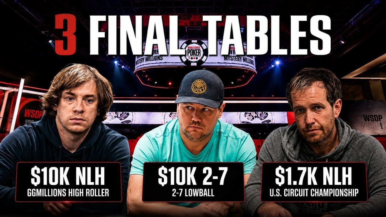 It’s time for the GGMillion$ High Roller final table action.