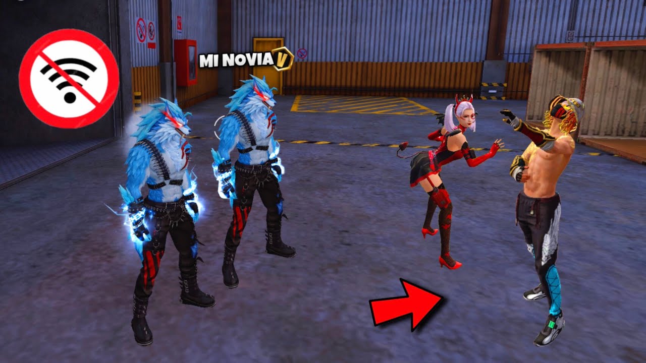 Trolleo con ESTA SKIN en LOBO SOLITARIO 😂 Free Fire YouTube