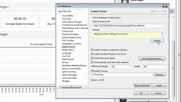 Agent Training - How to Refresh the Chime Plugin