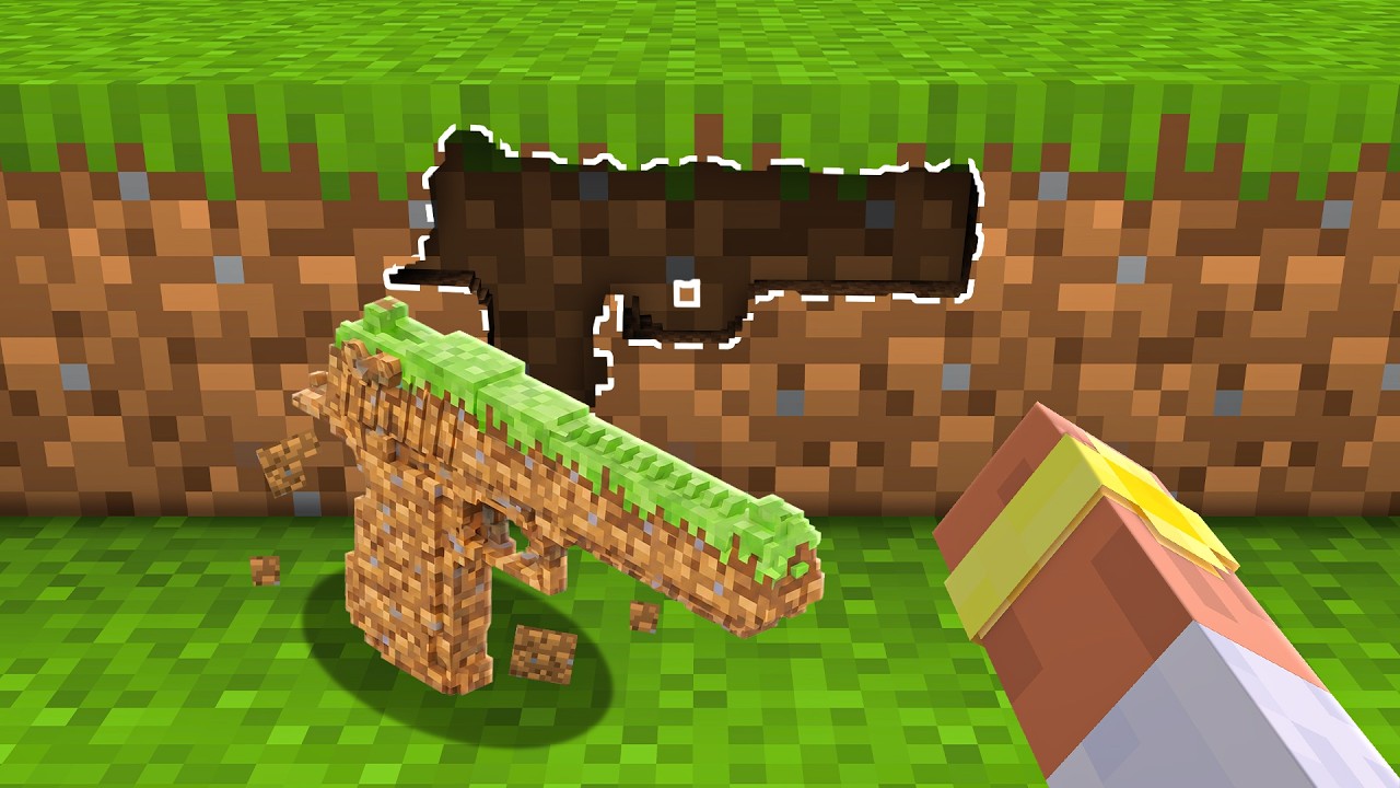 I CAN Make WEAPONS from ANY BLOCK in Minecraft!