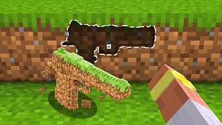 I CAN Make WEAPONS from ANY BLOCK in Minecraft! screenshot 2