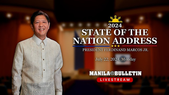 SONA 2024 | 3rd State of the Nation Address of President Marcos Jr.