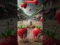 "जब बारिश नहीं… स्ट्रॉबेरी बरसी! 😱🍓 | Unreal Flood Scene"l#strawberryrain #viralshorts#ytshorts