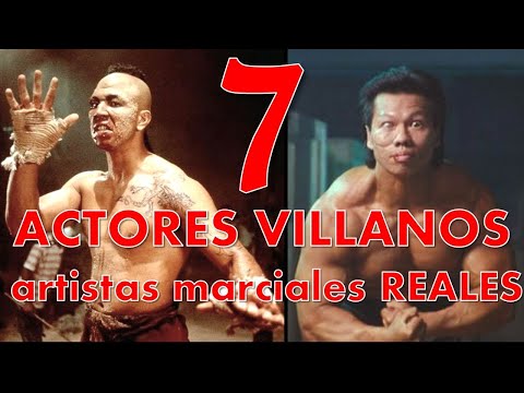 Actores VILLANOS de películas que son EXPERTOS EN ARTES MARCIALES en la vida real