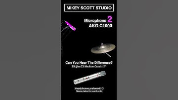 Can You Hear The Difference? Perception 170 vs C1000 vs Behringer C-2 on Zildjian Z3 Medium Crash 🥁🎤