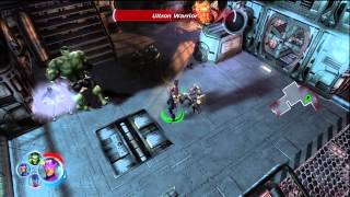 Ultimate alliance gold edition Hulk hawkeye cyclops and night crawler game play