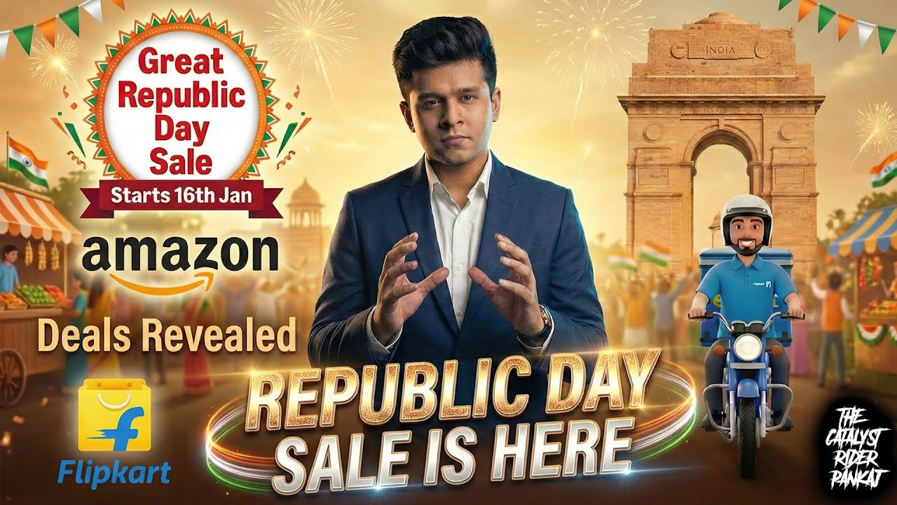 Flipkart Republic Day Sale STARTS 😱 vs Amazon Great Republic Day Sale 2026 | Bank Offers, Cycle Deal