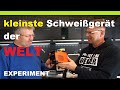 Das kleinste Schweißgerät der WELT für 50 €, geht das?! | Experiment