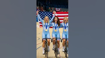 U.S. cycling team medalists winning performance #athlete #olympics #beauty #fitness #motivation