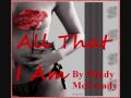 Video All that i am Mindy Mccready