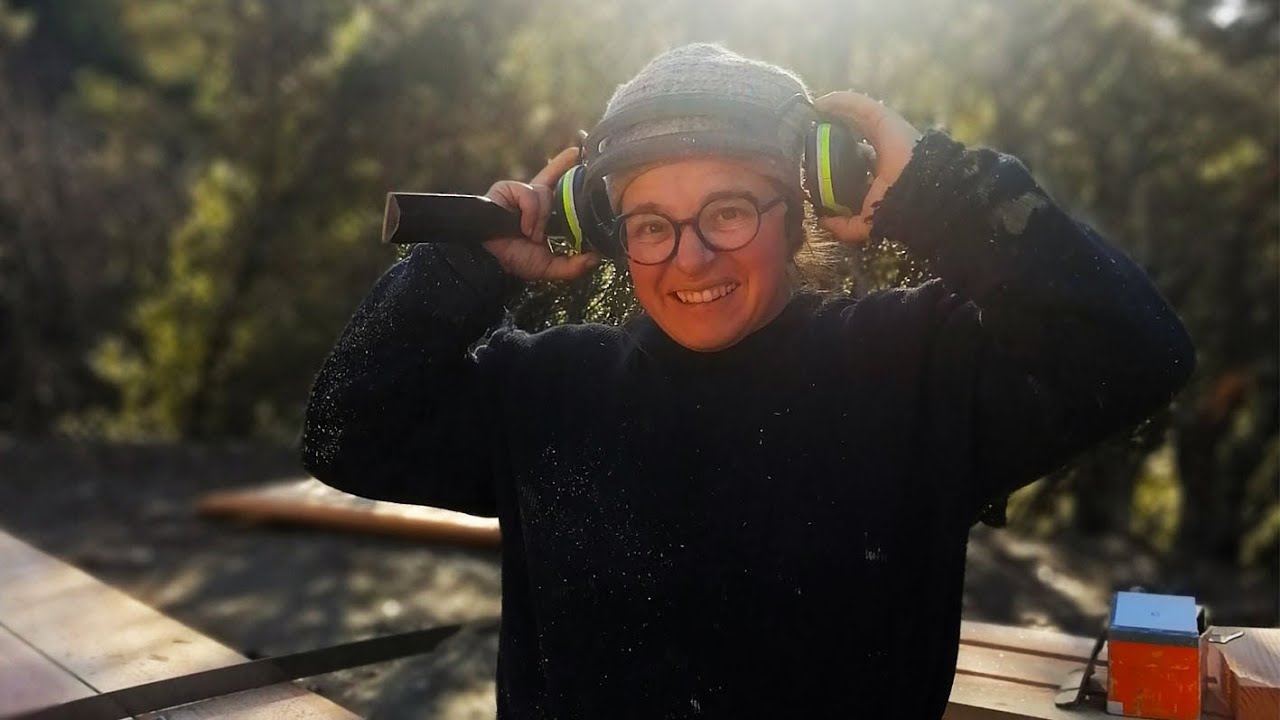Une charpentière en Lozère