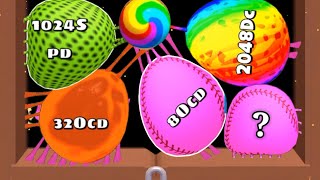♦️ Blob Merge 3d vs puff up balloon puzzle- 2048 ball Gameplay New part #10