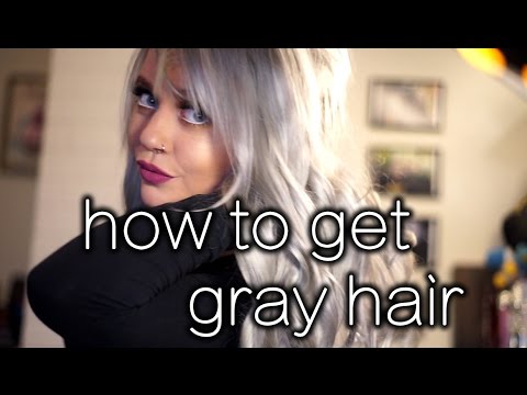 HOW TO BLEACH ROOTS GRAY HAIR DYE All by yourself at HOW TO BLEACH ROOTS GRAY HAIR DYE All by yourself at
