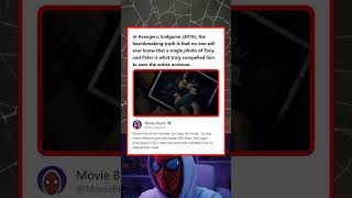 Avengers Endgame 2019 Tony Stark Motivated To Save Universe By A Photo Of Peter Parker