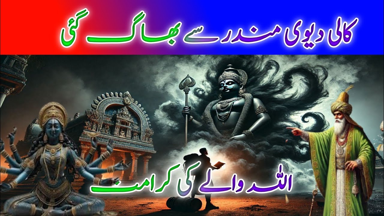 Kali Devi Mandir sy bhag Gai || Allah Waly ki Karamat | Islamic History