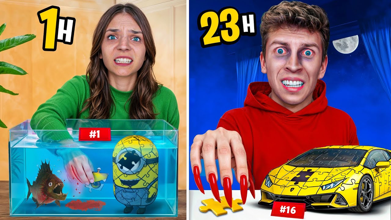 KTO ZŁOŻY WIĘCEJ PUZZLI 3D w 24 GODZINY WYGRYWA!