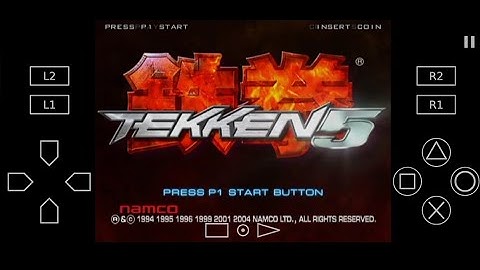 Jin Kazama #Tekken 5 Gameplay for Android PlayStation 2