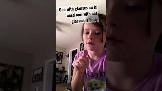 Mean girl tires to hit nerd butt each to the end