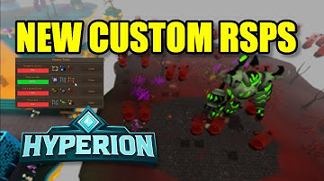 Hyperion RSPS: *New Custom RSPS* How to get Started on this New Unique Custom RSPS! +HUGE G/A