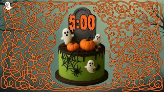 5 Minute Timer Bomb HALLOWEEN TOMBSTONE CAKE