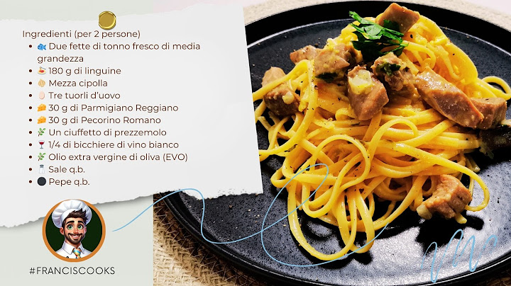 🍝 Linguine alla Carbonara: The Elegant Fusion of Fresh Tuna and Roman Tradition