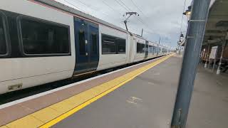 Great Northern Class 379s departing Ely for London Kings Cross
