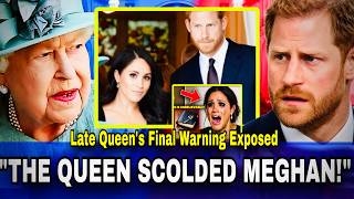 Queen Elizabeth Personally SCOLDED Meghan Markle After Shocking Palace Incident EXPOSED!
