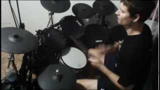 Overkill Drum Cover- Ironbound (edited version)