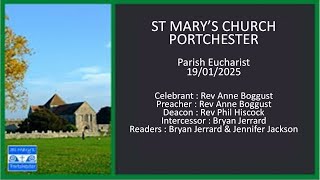 Parish Eucharist - 19012025