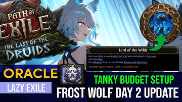 [PoE 2] Oracle Frost Wolf is SQUISHY they said... | Day 2 Update 0.4