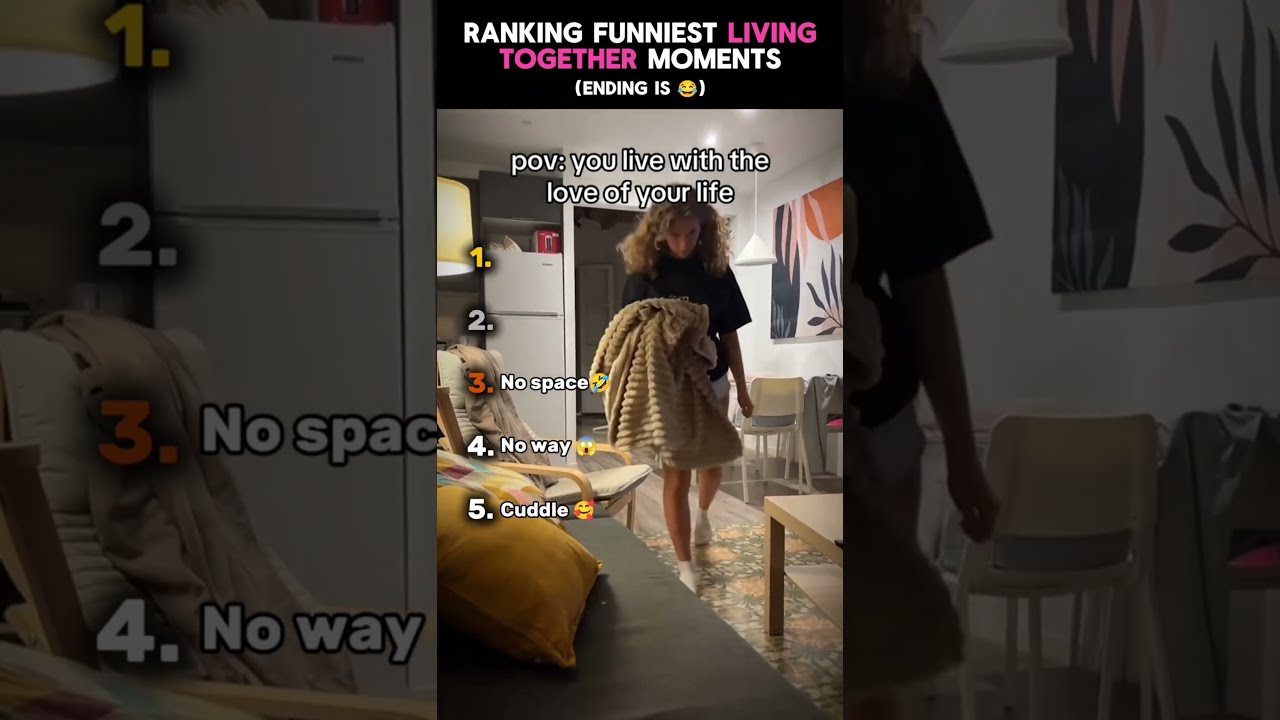 Ranking Funniest Living Together Moments Shorts Tiktok Couples