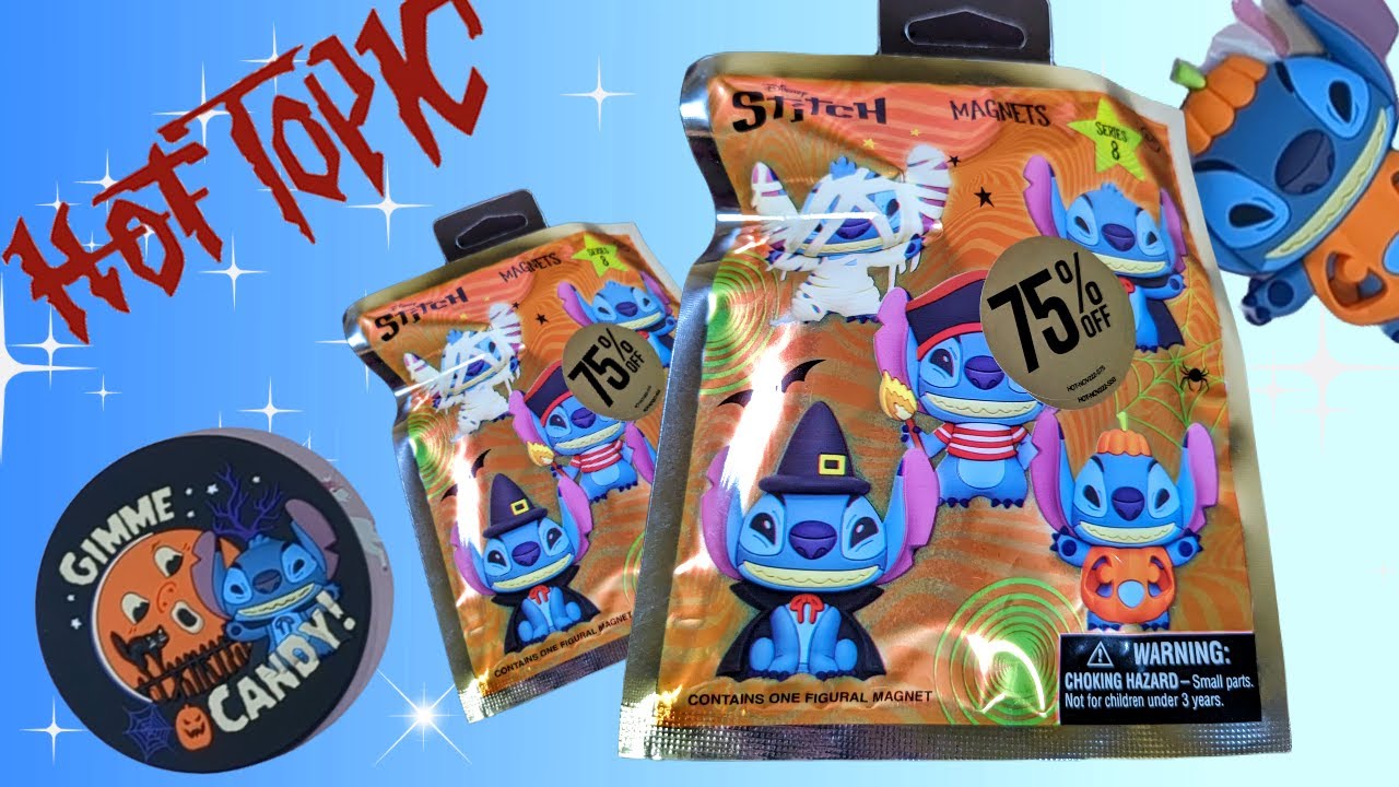 Stitch In Time! Halloween Stitch Series 8 Hot Topic Toys