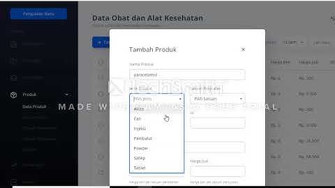 Demo Aplikasi Sistem Informasi Klinik