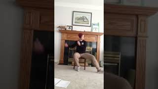 Chair Yoga Dance to Happy for Seated Fitness #shorts