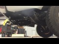 6.5 turbo diesel straight pipe with muffler exhaust sound
