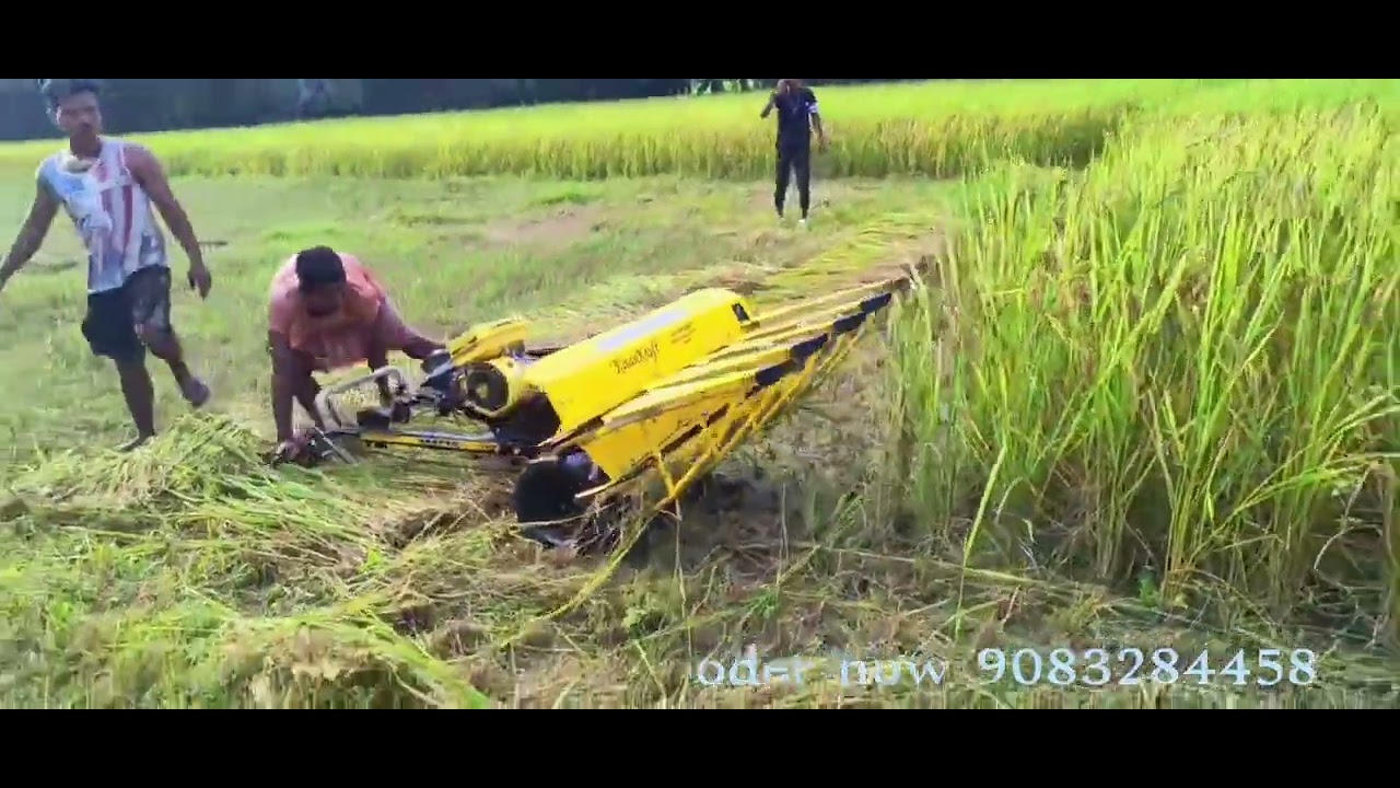 Digital new model machinery.  Kisan kraft power reapar ✅